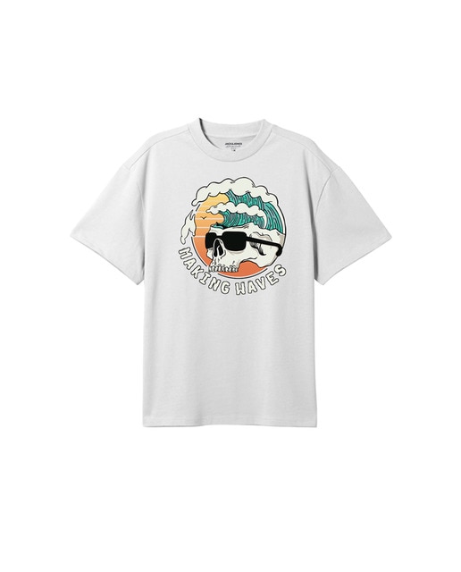 Camiseta de niño manga corta calavera