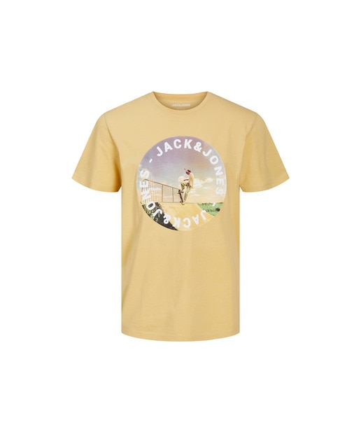 Camiseta de niño manga corta paisaje