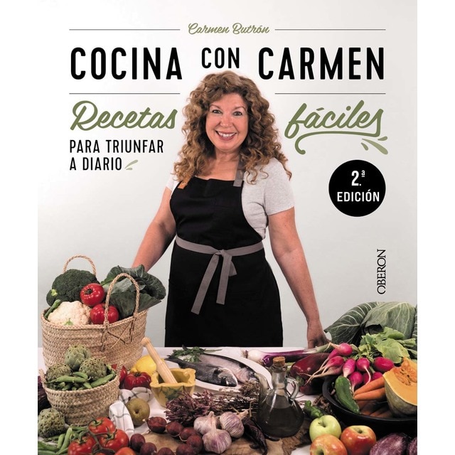 Cocina con Carmen: Recetas fáciles para triunfar a diario  (Tapa blanda con solapas)