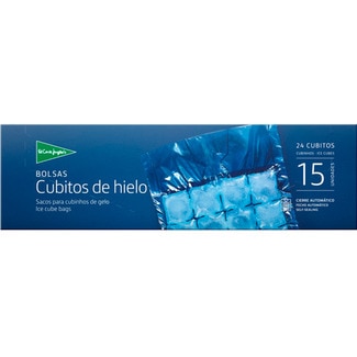 El Corte Inglés Sacos de Gelo 24 embalagem 15 unidades