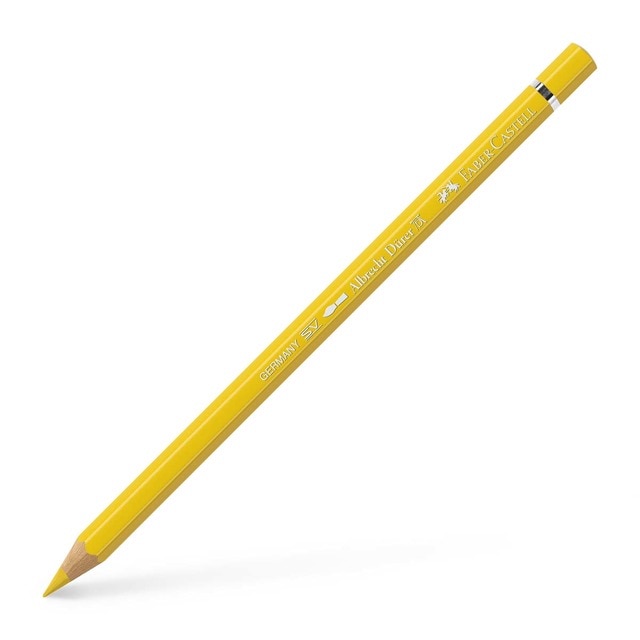 Lápiz de color Albrecht Dürer extraordinaria calidad acuarelable Faber-Castell amarillo Nápoles.
