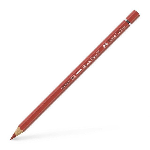 Lápiz de color Albrecht Dürer extraordinaria calidad acuarelable Faber-Castell rojo pompellano.