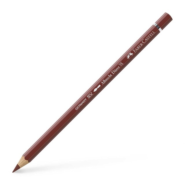 Lápiz de color Albrecht Dürer extraordinaria calidad acuarelable Faber-Castell rojo indio.