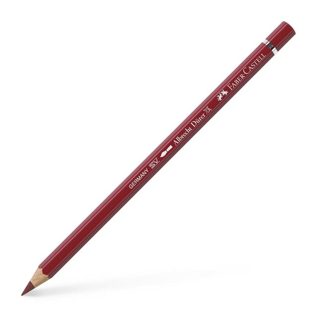 Lápiz de color Albrecht Dürer extraordinaria calidad acuarelable Faber-Castell rojo cadmio medio.