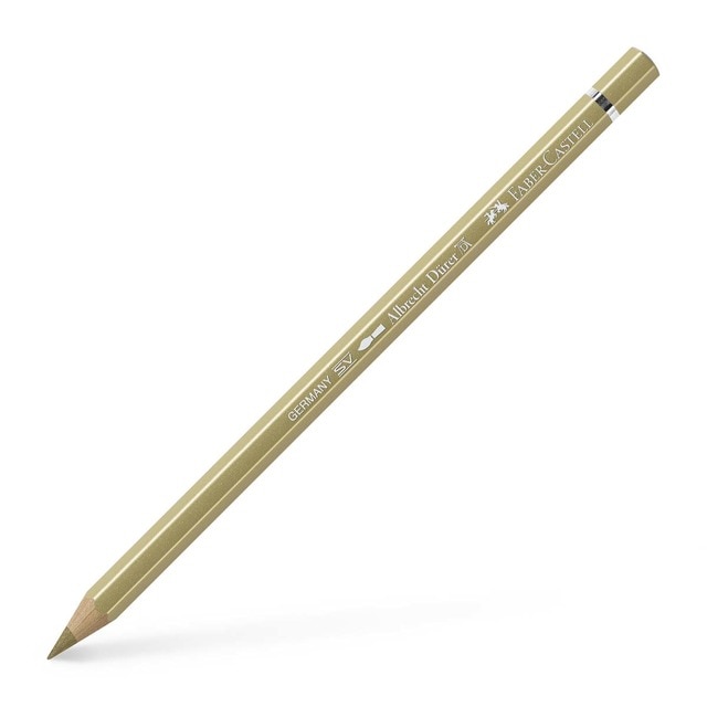 Lápiz de color Albrecht Dürer extraordinaria calidad acuarelable Faber-Castell oro.