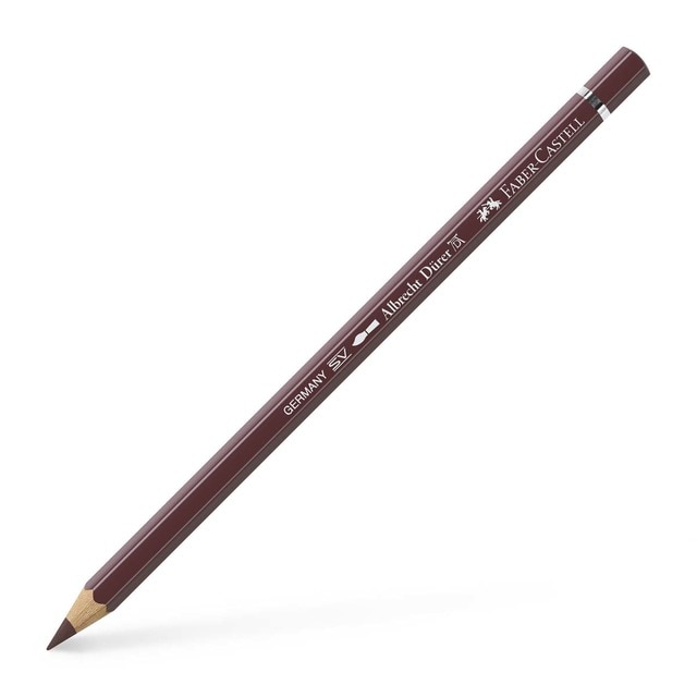 Lápiz de color Albrecht Dürer extraordinaria calidad acuarelable Faber-Castell violeta captut mortuum.