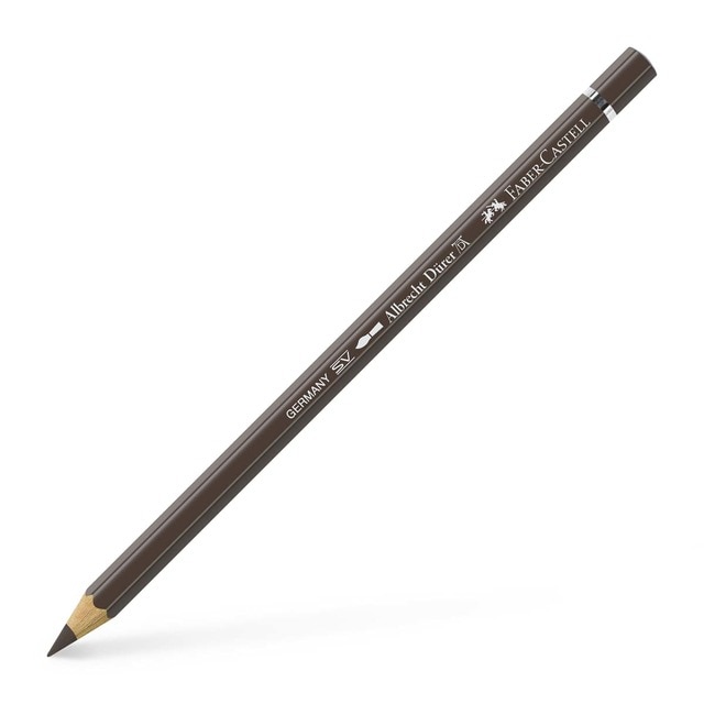 Lápiz de color Albrecht Dürer extraordinaria calidad acuarelable Faber-Castell sombra tostada.