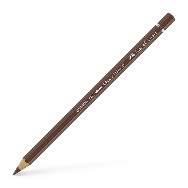 Lápiz de color Albrecht Dürer extraordinaria calidad acuarelable Faber-Castell siena tostada..