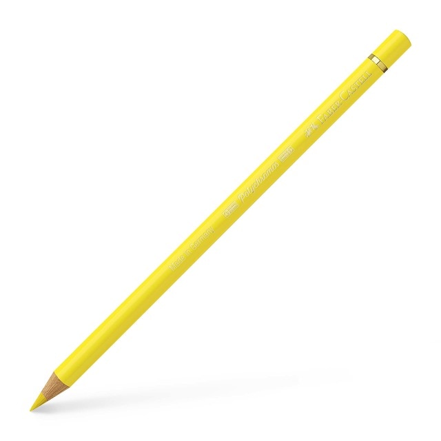 Lápiz de color Polychromos extraordinaria calidad Faber-Castell amarillo cadmio claro.