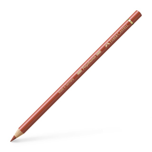 Lápiz de color Polychromos extraordinaria calidad Faber-Castell sanguina.
