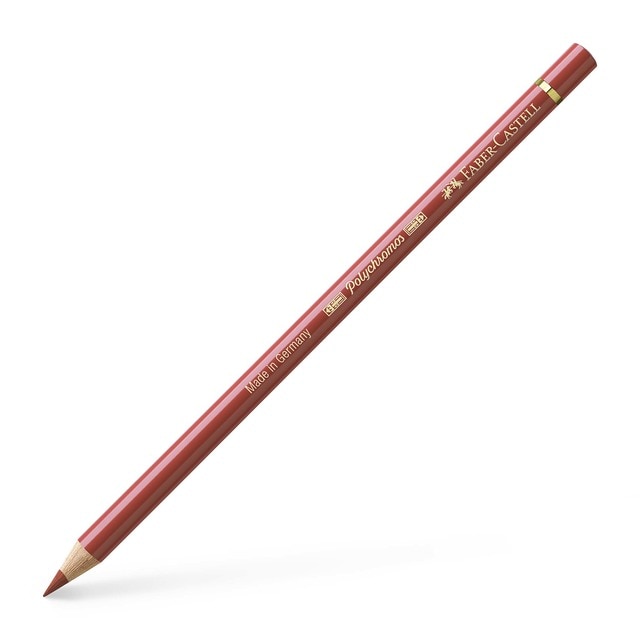 Lápiz de color Polychromos extraordinaria calidad Faber-Castell rojo Venecia.