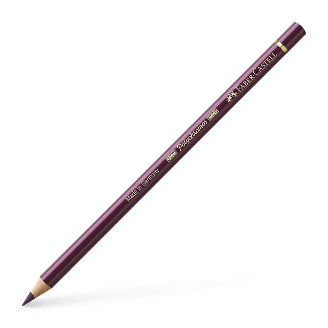 Lápiz de color Polychromos extraordinaria calidad Faber-Castell rojo violeta.