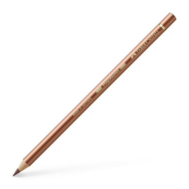 Lápiz de color Polychromos extraordinaria calidad Faber-Castell cobre.