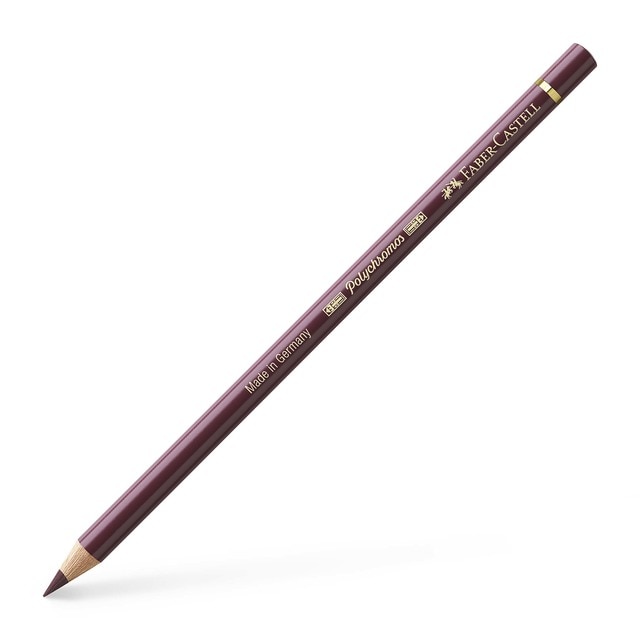 Lápiz de color Polychromos extraordinaria calidad Faber-Castell violeta captut mortuum.