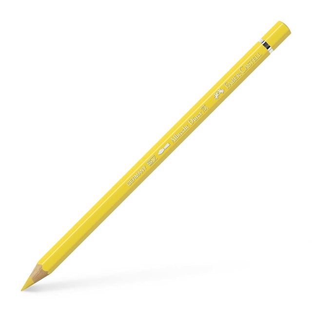 Lápiz de color Albrecht Dürer extraordinaria calidad acuarelable Faber-Castell amarillo de cromo claro.