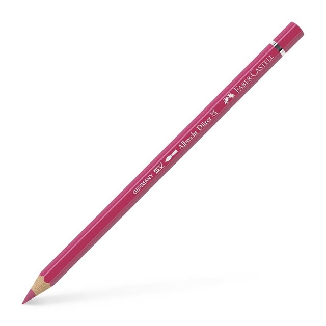 Lápiz de color Albrecht Dürer extraordinaria calidad acuarelable Faber-Castell carmín rosa natural.