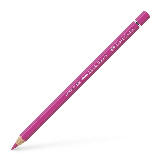 Lápiz de color Albrecht Dürer extraordinaria calidad acuarelable Faber-Castell rosa purpura claro.