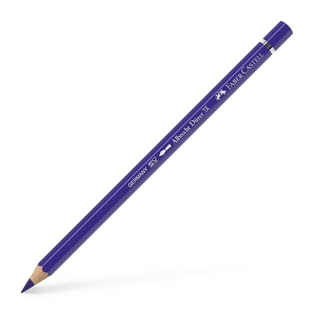 Lápiz de color Albrecht Dürer extraordinaria calidad acuarelable Faber-Castell violeta azulado.