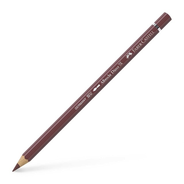 Lápiz de color Albrecht Dürer extraordinaria calidad acuarelable Faber-Castell cuput mortuum.
