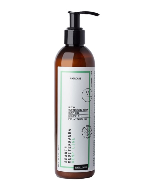 Mascarilla Cabello Ultra Nourishing Mask Efecto Reparador Sin Siliconas Vegana 97% Ingredientes Naturales 300 ml Beauté Mediterranea