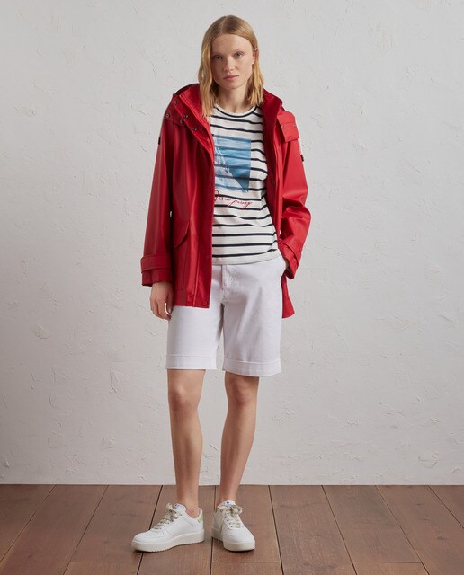Bermuda uni basique femme