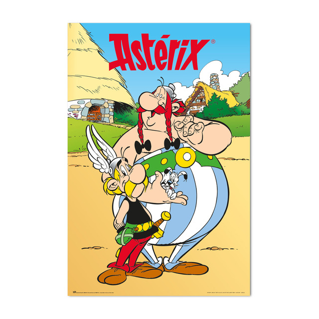 Póster Asterix y Obelix.
