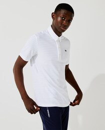 Lacoste SPORT Golf men's textured and breathable polo shirt