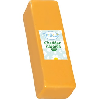 MILKIMI queso cheddar naranja