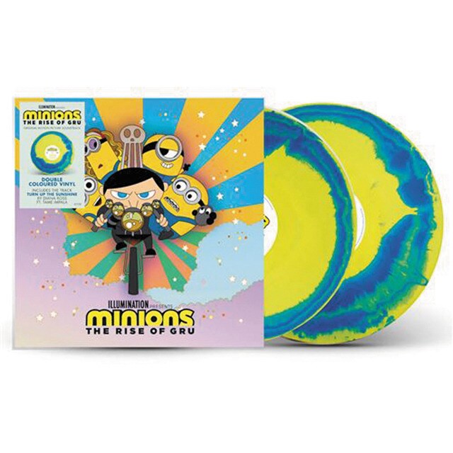 Minions: The Rise Of Gru (V.O) (Edición Color) (2 LP-Vinil) Azul-2