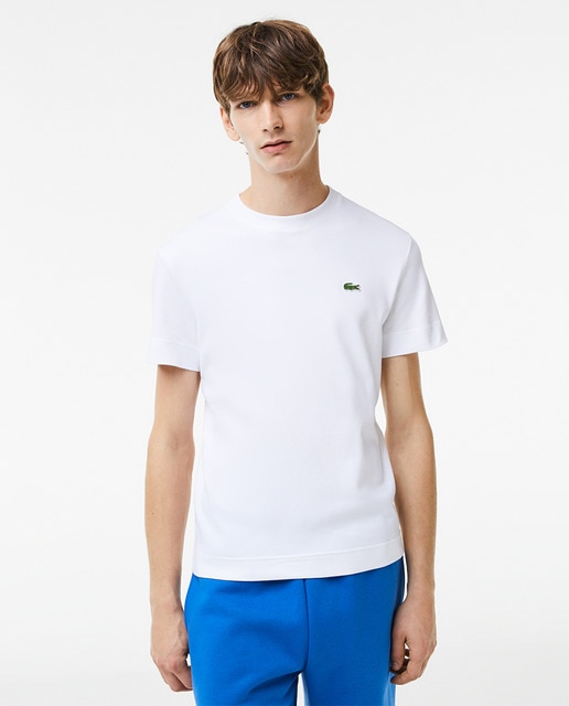 Lacoste - Camiseta manga corta en algodón ecológico de hombre.