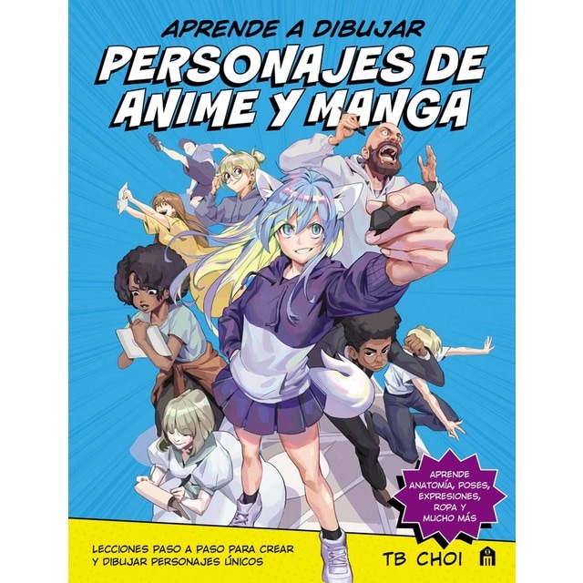 Aprende a dibujar personajes de anime y manga (Tapa blanda)