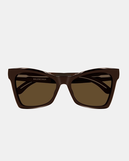 Gafas de sol de mujer cat eye de acetato en marrón