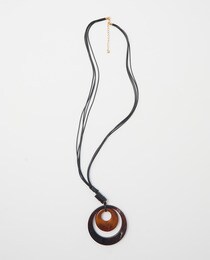 Maxi hoop necklace