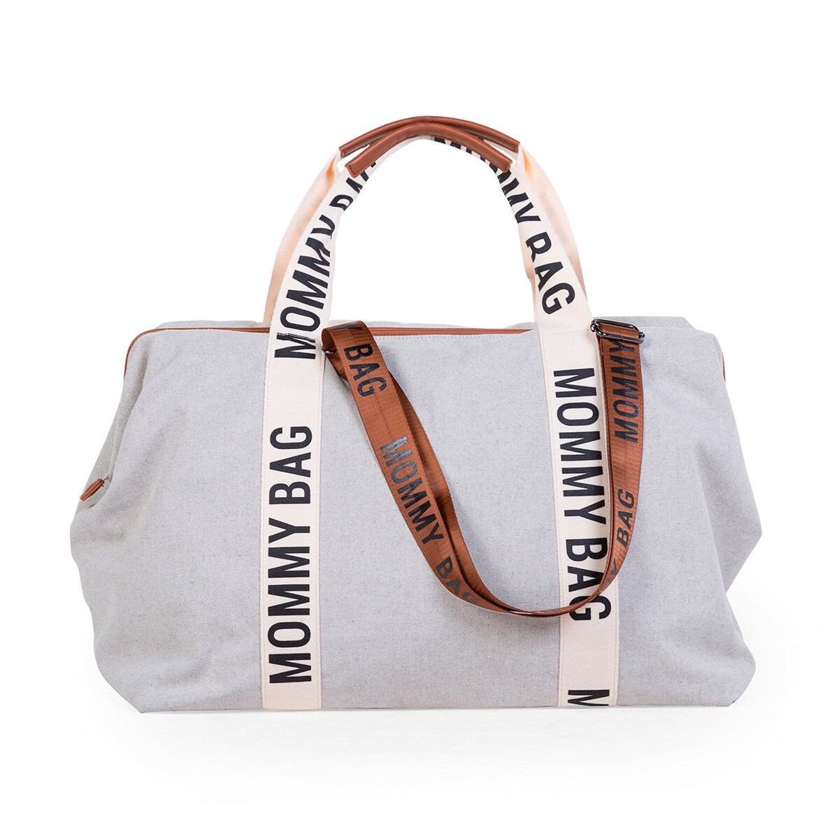 Saco de Maternidade Mommy Bag Signature Canvas Branco-marfim-8