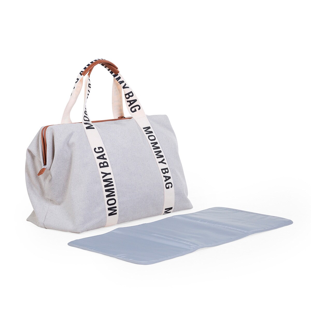 Saco de Maternidade Mommy Bag Signature Canvas Branco-marfim-7