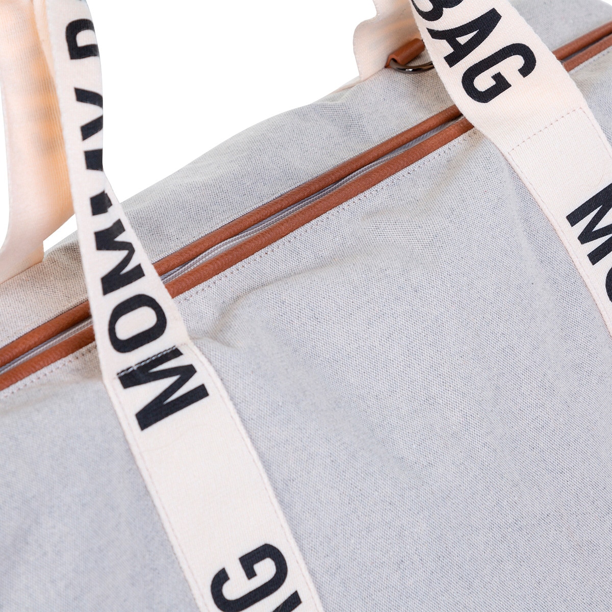 Saco de Maternidade Mommy Bag Signature Canvas Branco-marfim-5