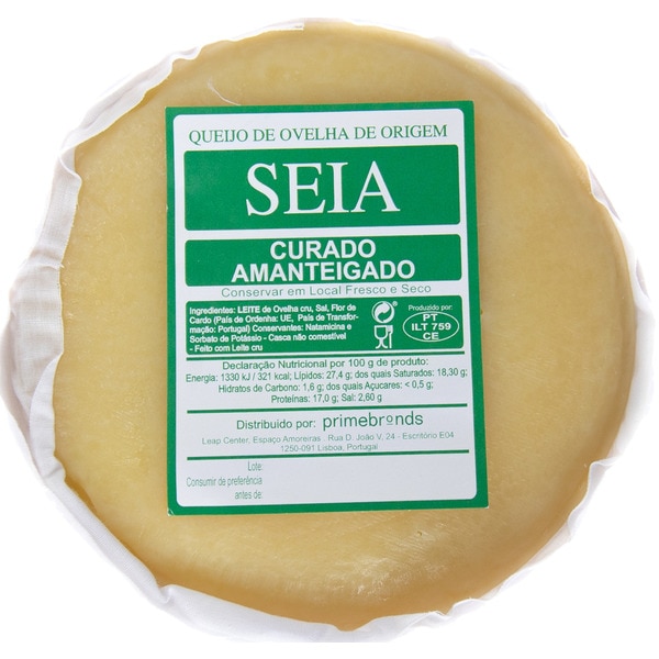 Queijo Amanteigado Peso Aproximado por unidade 1 kg