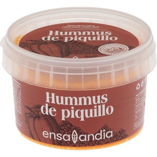 ENSALANDIA hummus de piquillo tarrina 240 g