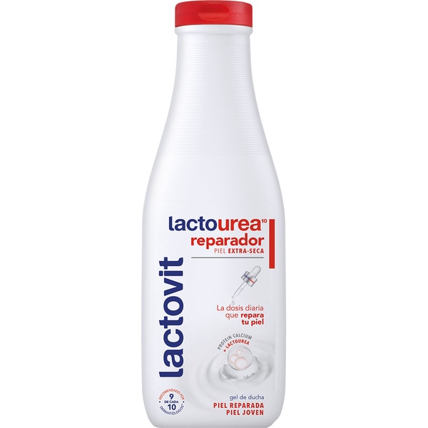 LACTOVIT gel de baño Activit protector bioma con proteína de calcio y lactobacilus botella 550 ml para piel normal-sensible