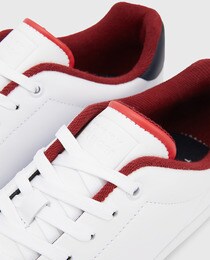 Men's white trainers