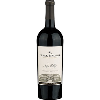 BLACK STALLION Rotwein Cabernet Sauvignon Napa Valley aus Kalifornien Flasche 75 cl