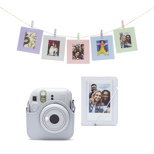 Kit de accesorios para instax mini 12 verde menta.