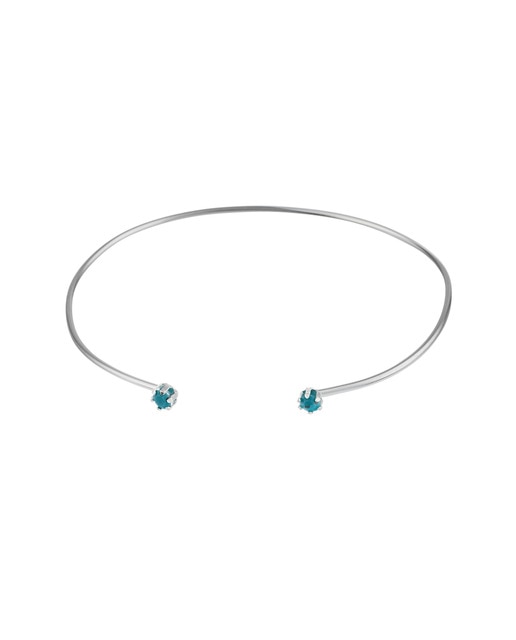 Brazalete Turquesa Silver