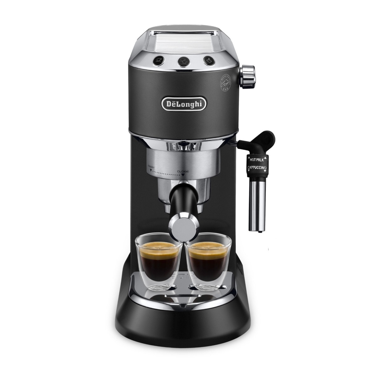 De'Longhi - Cafetera Espresso Manual De Bomba De'Longhi Dedica Ec685.Bk Sistema Cappuccino.