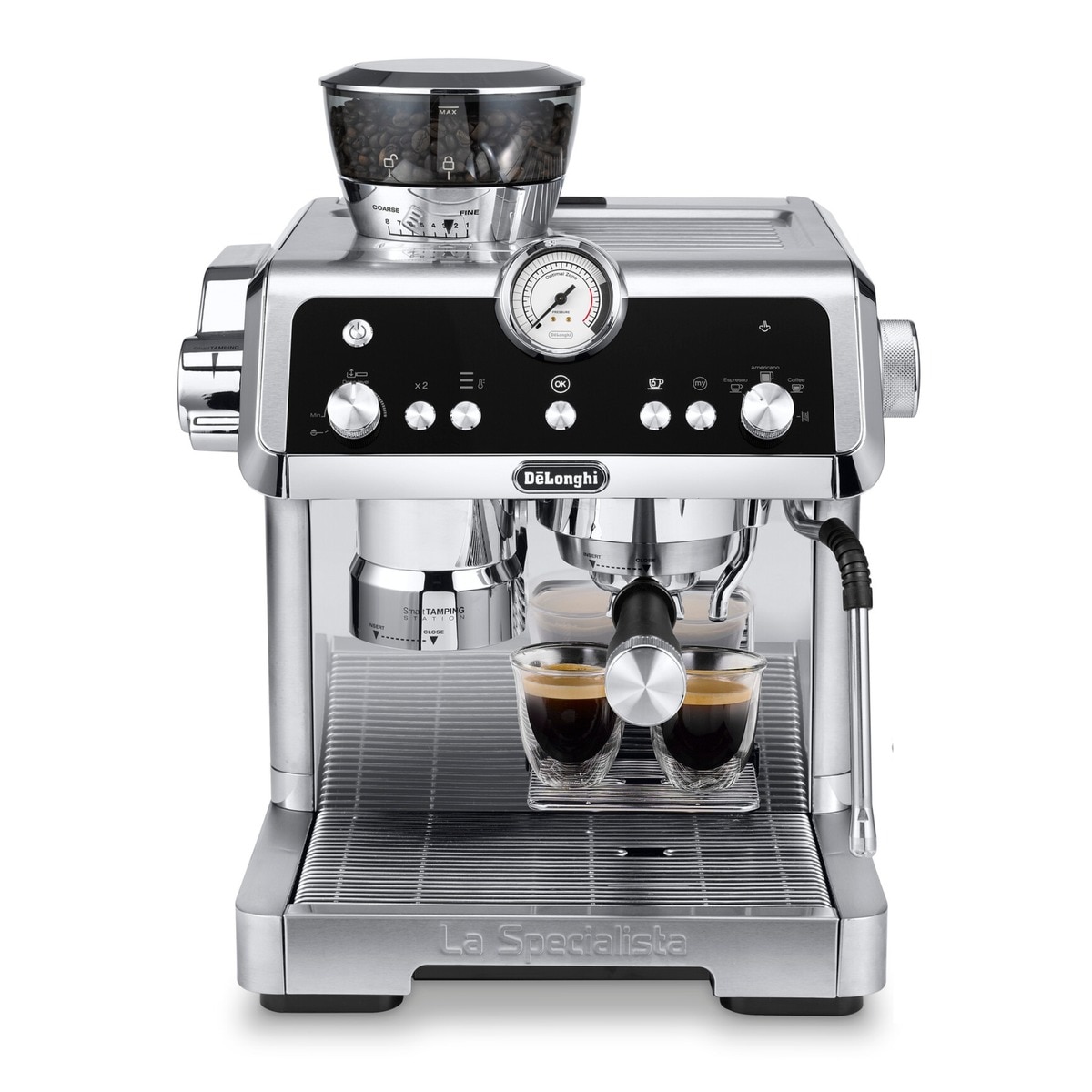 De'Longhi - Cafetera Espresso Manual La Specialista Prestigio Con Molinillo Integrado En Oferta De'Longhi - Cafetera Espresso Manual De Bomba De'Longhi La Specialista Prestigio Ec9355.M Con Molinillo Integrado.