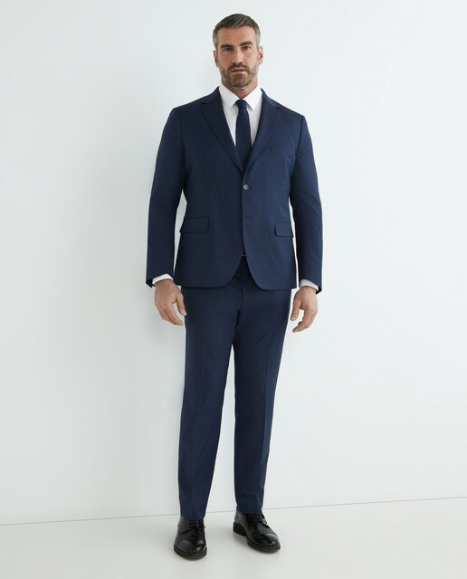 Big and Tall men's Classic Fit washable rustic suit