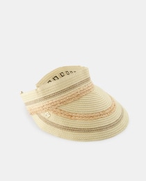 Beige visor