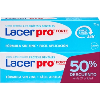 LACER Pro Fix adhesive denture cream tube 70 g total 12 hour adhesion