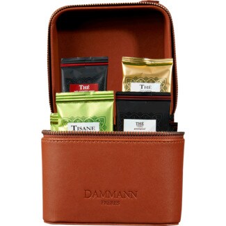 Dammann Fréres Chá Escape Estojo Castanha embalagem 32 unidades