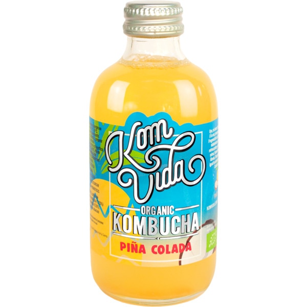 Bebida de Chá Fermentada Pina Colada Bio frasco 250 ml